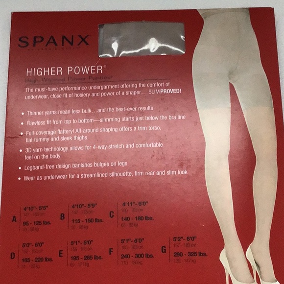 Spanx Women’s Higher Power High Waisted Power Panties Shapewear Barest C - Picture 4 of 4